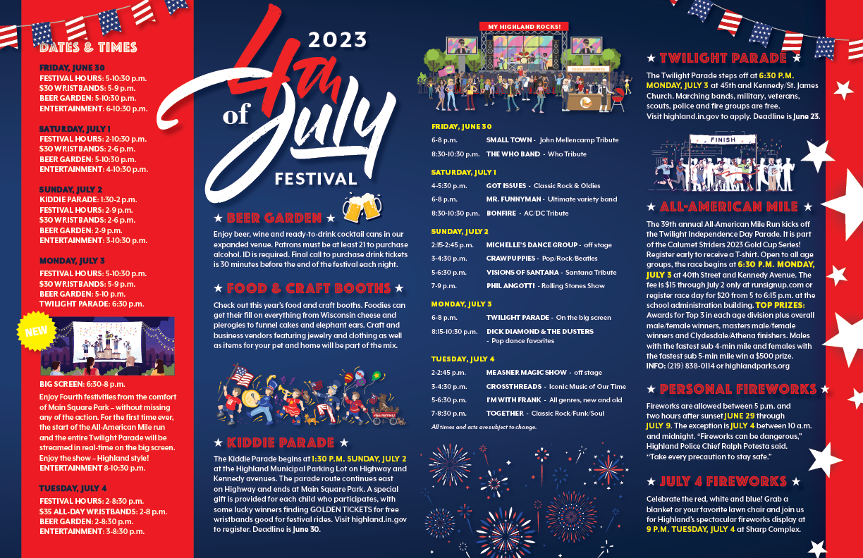 2023 Highland July 4 Festival